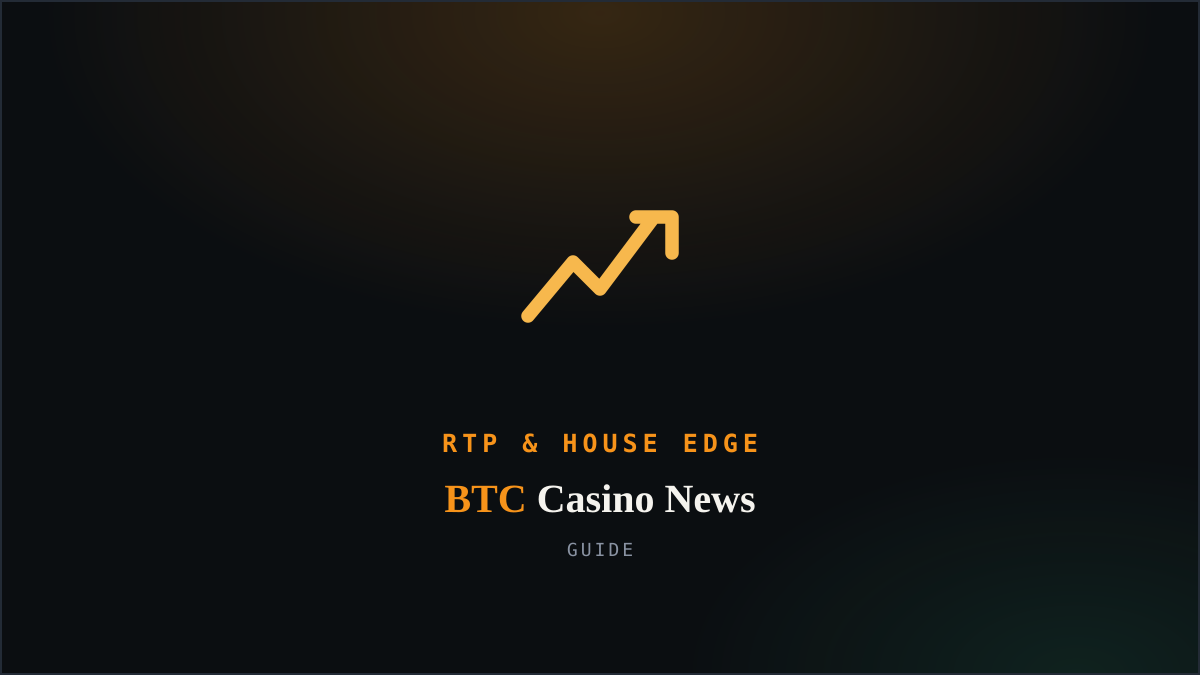 RTP and house edge explained (and why they matter)